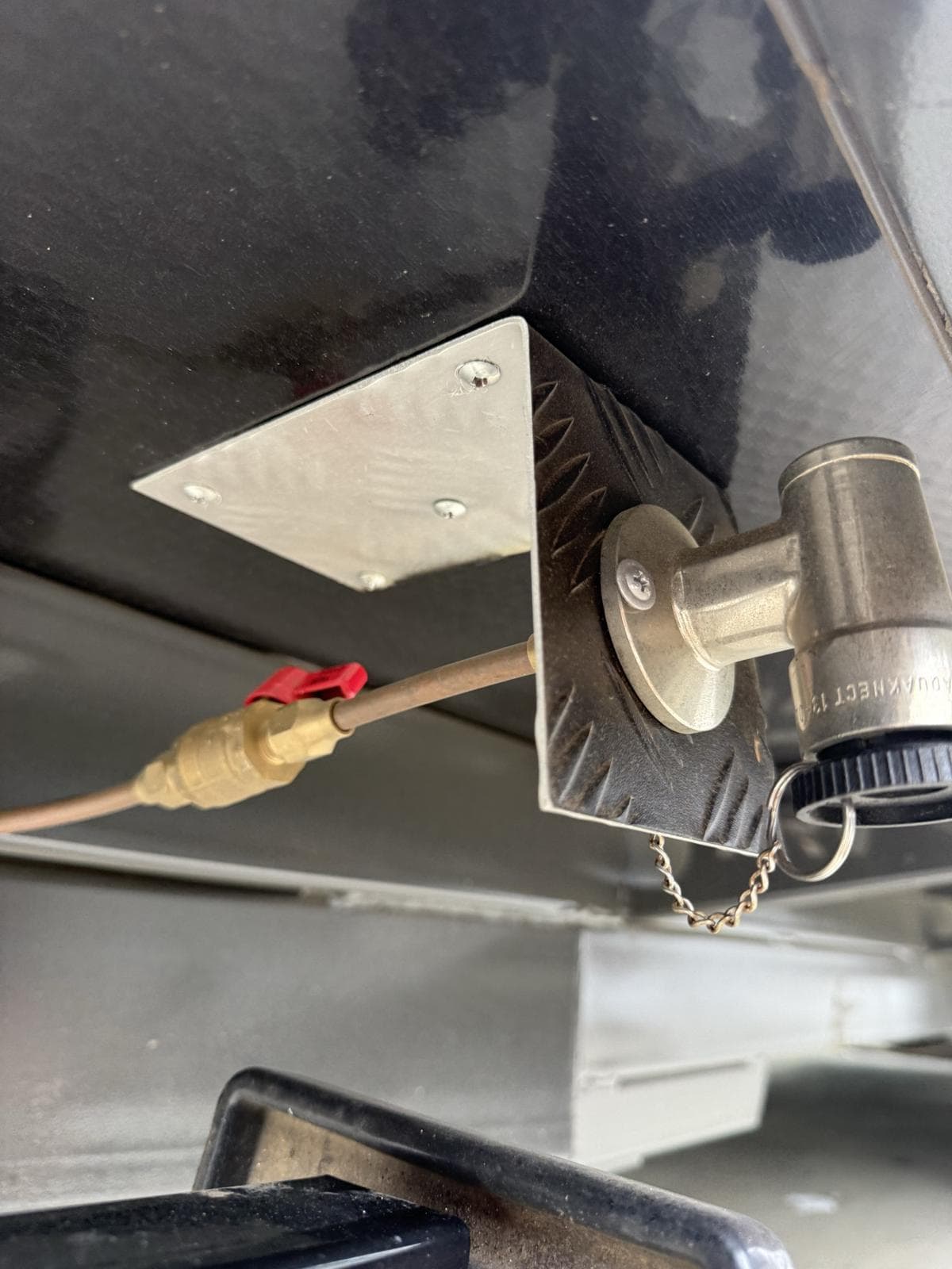 Gas Cooktop Connection & Isolation Valve