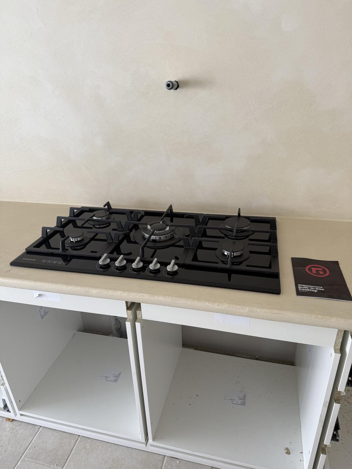 Gas Cooktop Installation