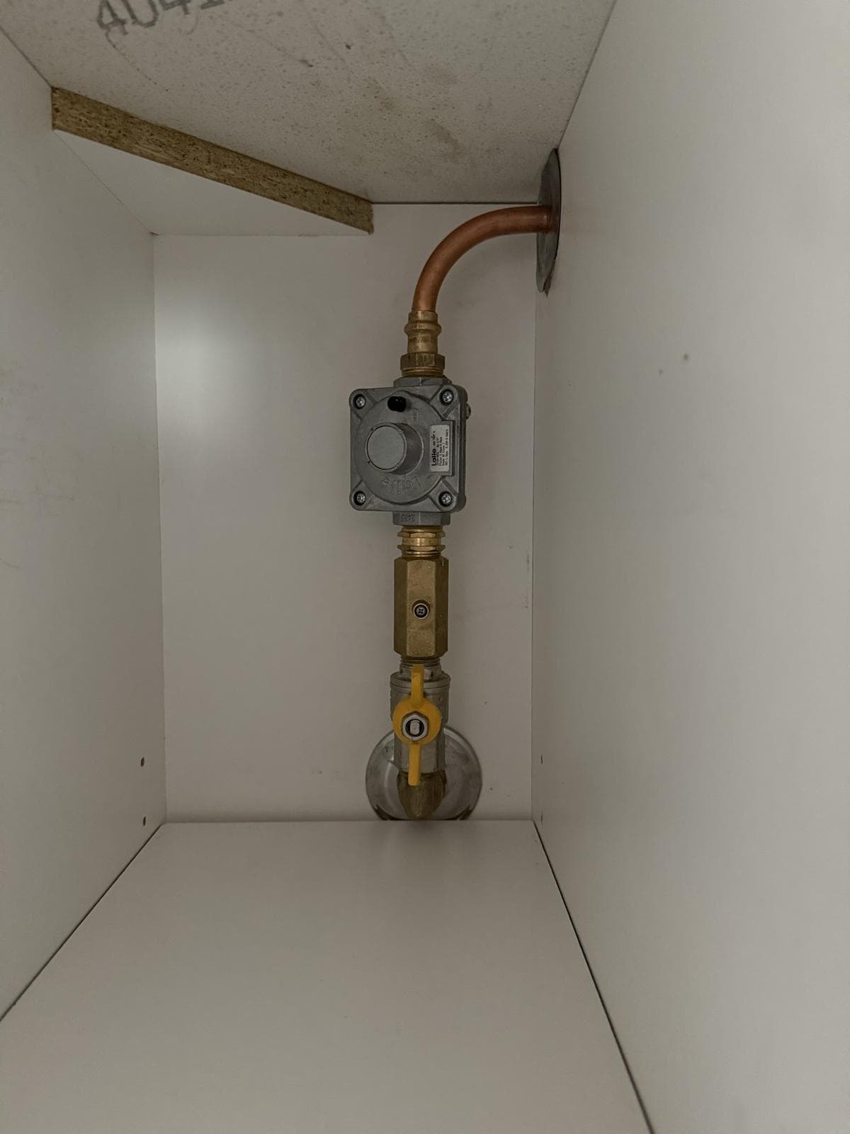 Gas Isolation Valve Install