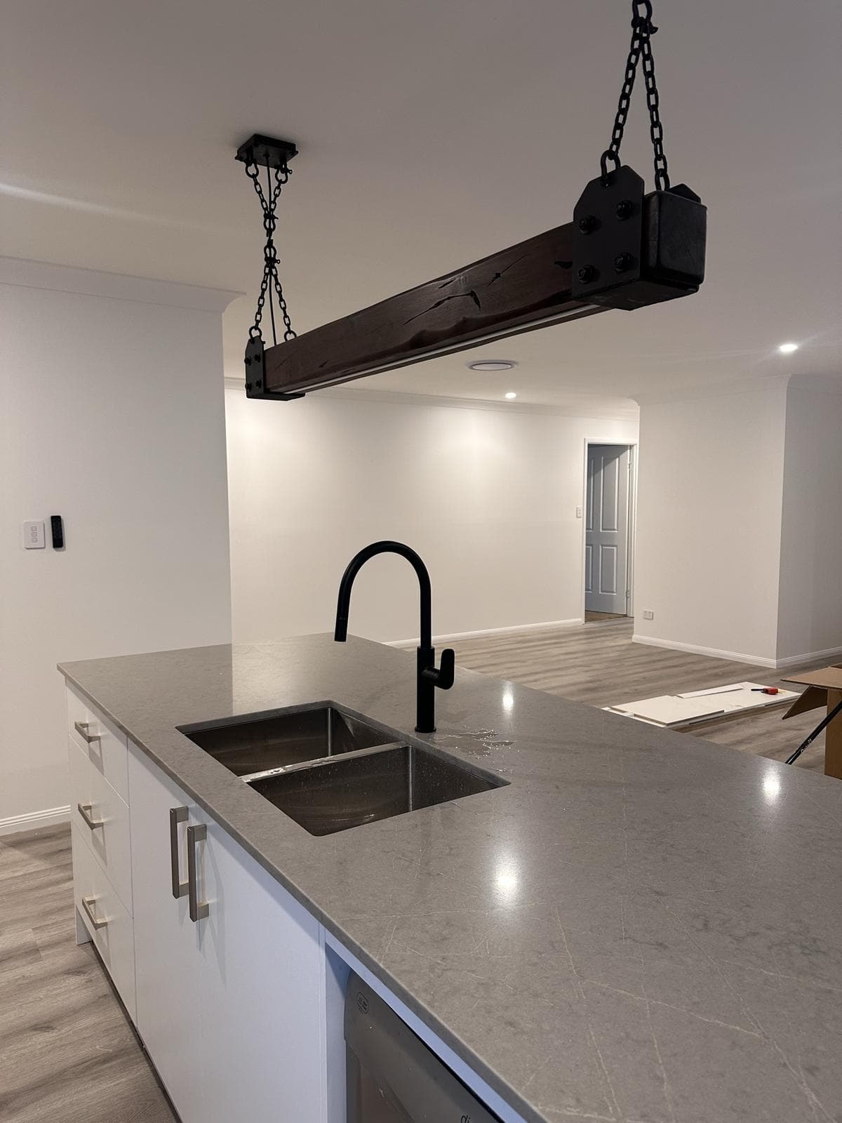 Kitchen Island Sink & Tapware Install